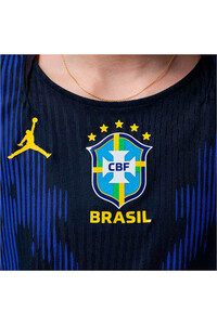 Nike camiseta de fútbol oficiales niño CBF YNK DFADV JSY SS MATCH AW3 vista detalle
