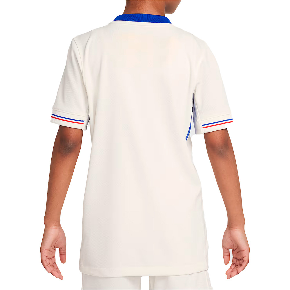 Nike camiseta de fútbol oficiales niño FRANCIA 25 Y NK DF STAD JSY SS AW vista trasera