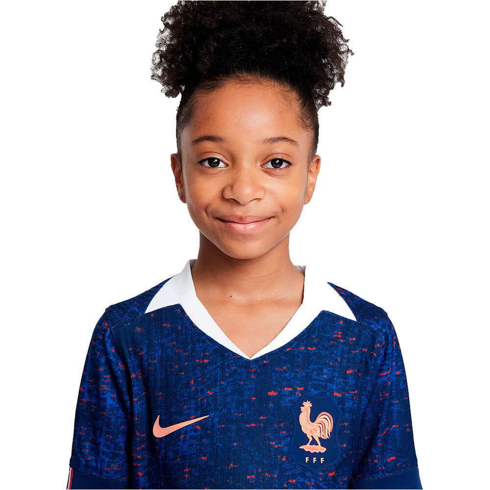 Nike camiseta de fútbol oficiales niño FRANCIA 25 YNK DFADV MATCH JSY SS HM vista detalle