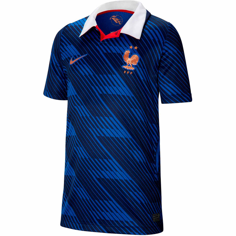 Nike camiseta de fútbol oficiales niño FRANCIA 26 Y NK DF JSY SS STAD HM 05