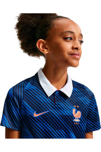 Nike camiseta de fútbol oficiales niño FRANCIA 26 Y NK DF JSY SS STAD HM vista trasera