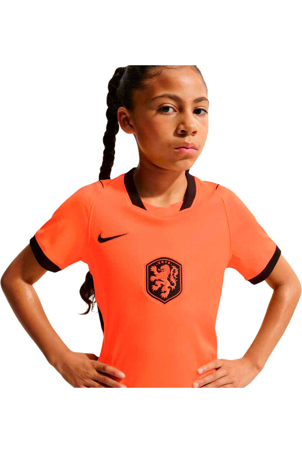 Nike camiseta de fútbol oficiales niño HOLANDA 26 Y NK DF JSY SS STAD HM vista detalle
