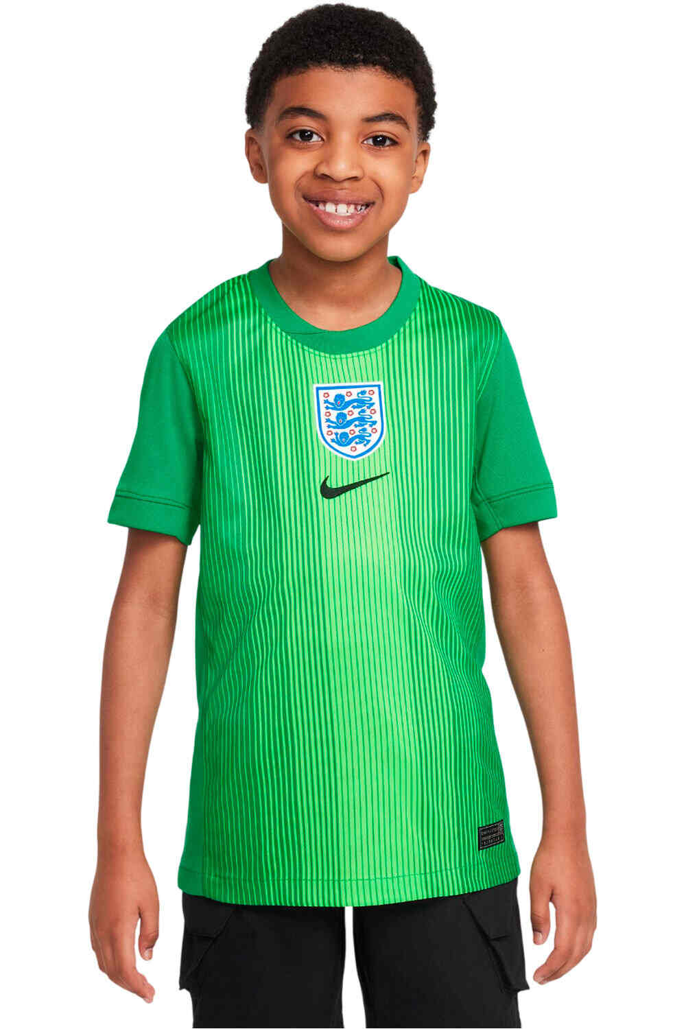 Nike camiseta de fútbol oficiales niño INGLATERRA 25 Y NK DF STAD JSY SS GK vista frontal