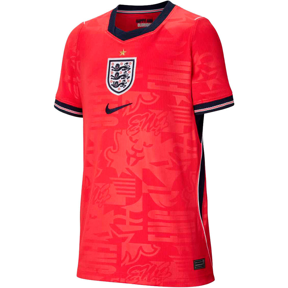 Nike camiseta de fútbol oficiales niño INGLATERRA 26 Y NK DF JSY SS STAD AW 03