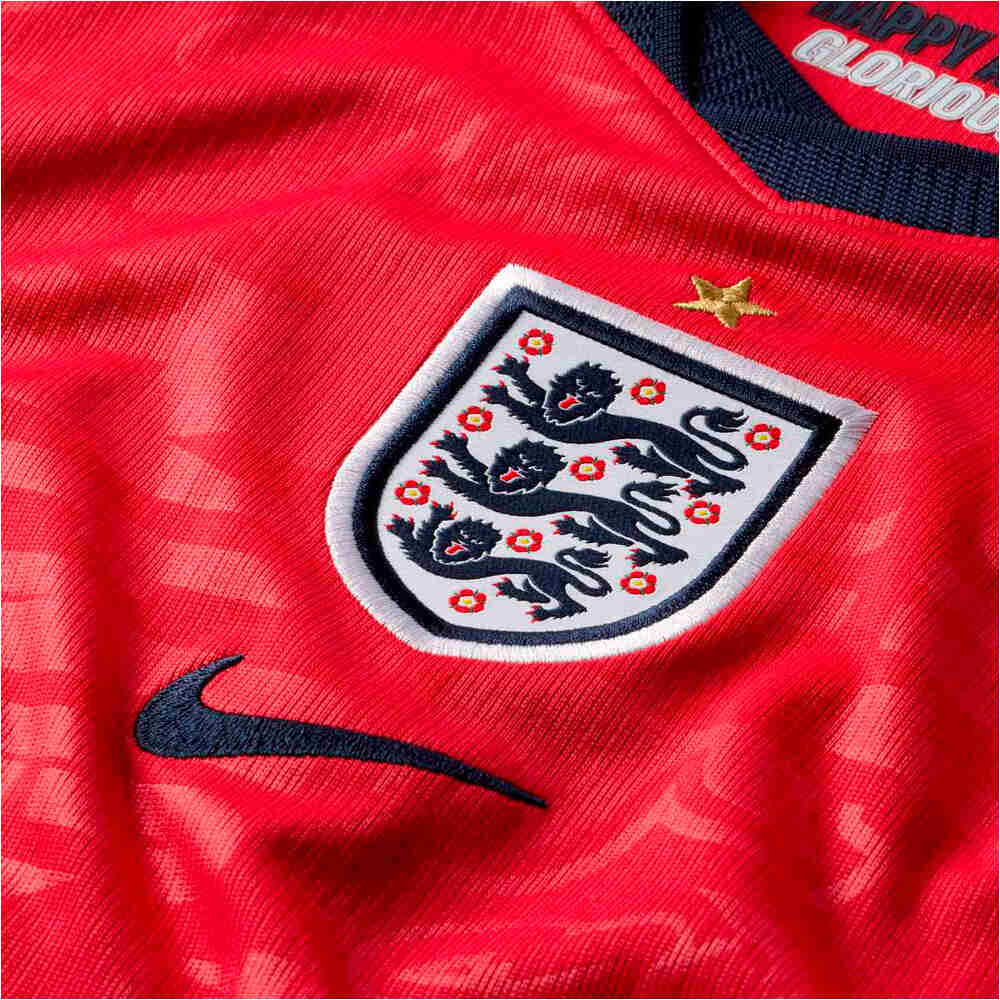 Nike camiseta de fútbol oficiales niño INGLATERRA 26 Y NK DF JSY SS STAD AW 05