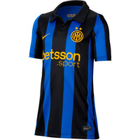 Nike camiseta de fútbol oficiales niño INTER 27 Y NK DF JSY SS STAD HM 03