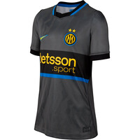 Nike camiseta de fútbol oficiales niño INTER Y NK DF JSY SS STAD 3R vista frontal