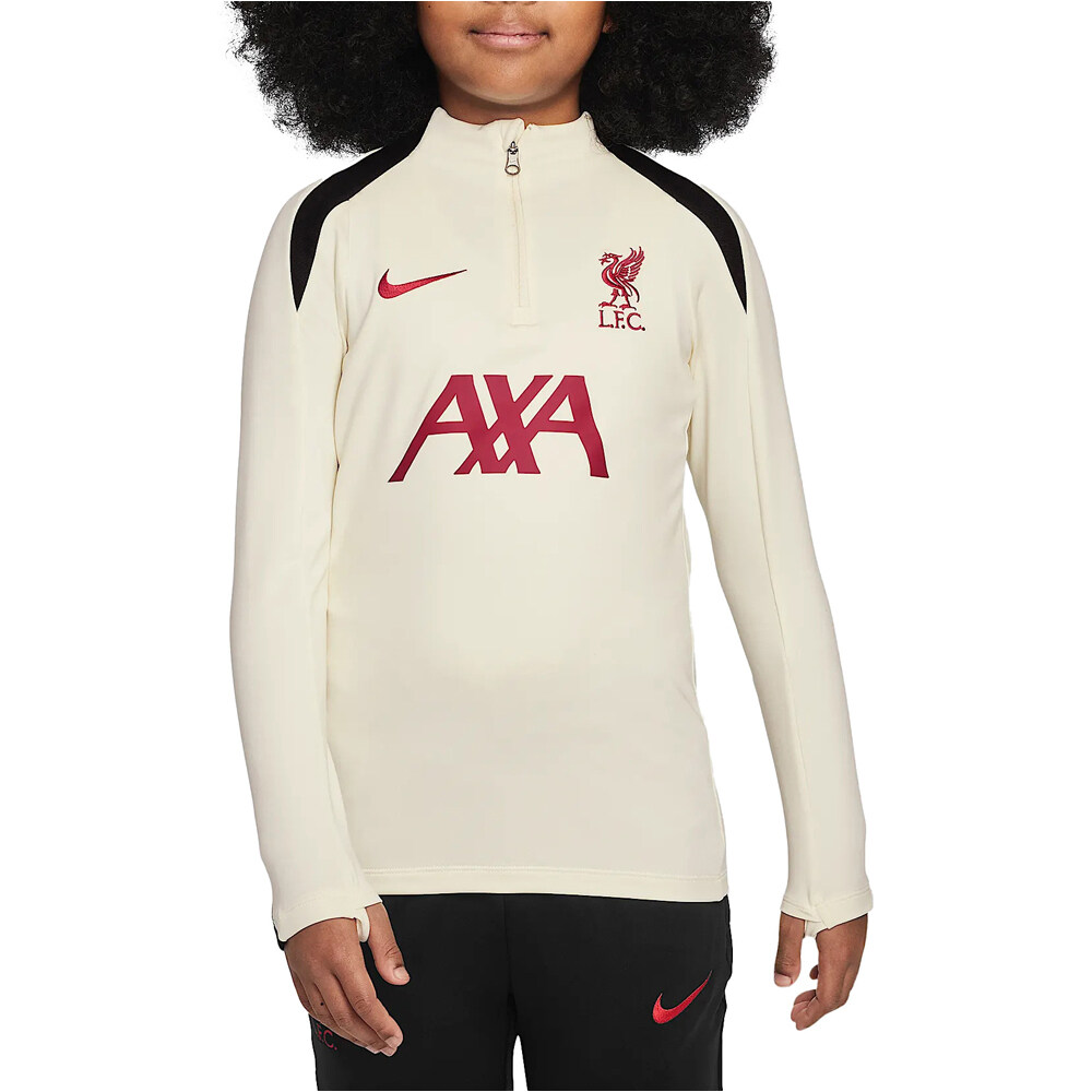 Nike camiseta de fútbol oficiales niño LIVERPOOL 25 Y NK DF STRKDRILL TOP K SE vista frontal
