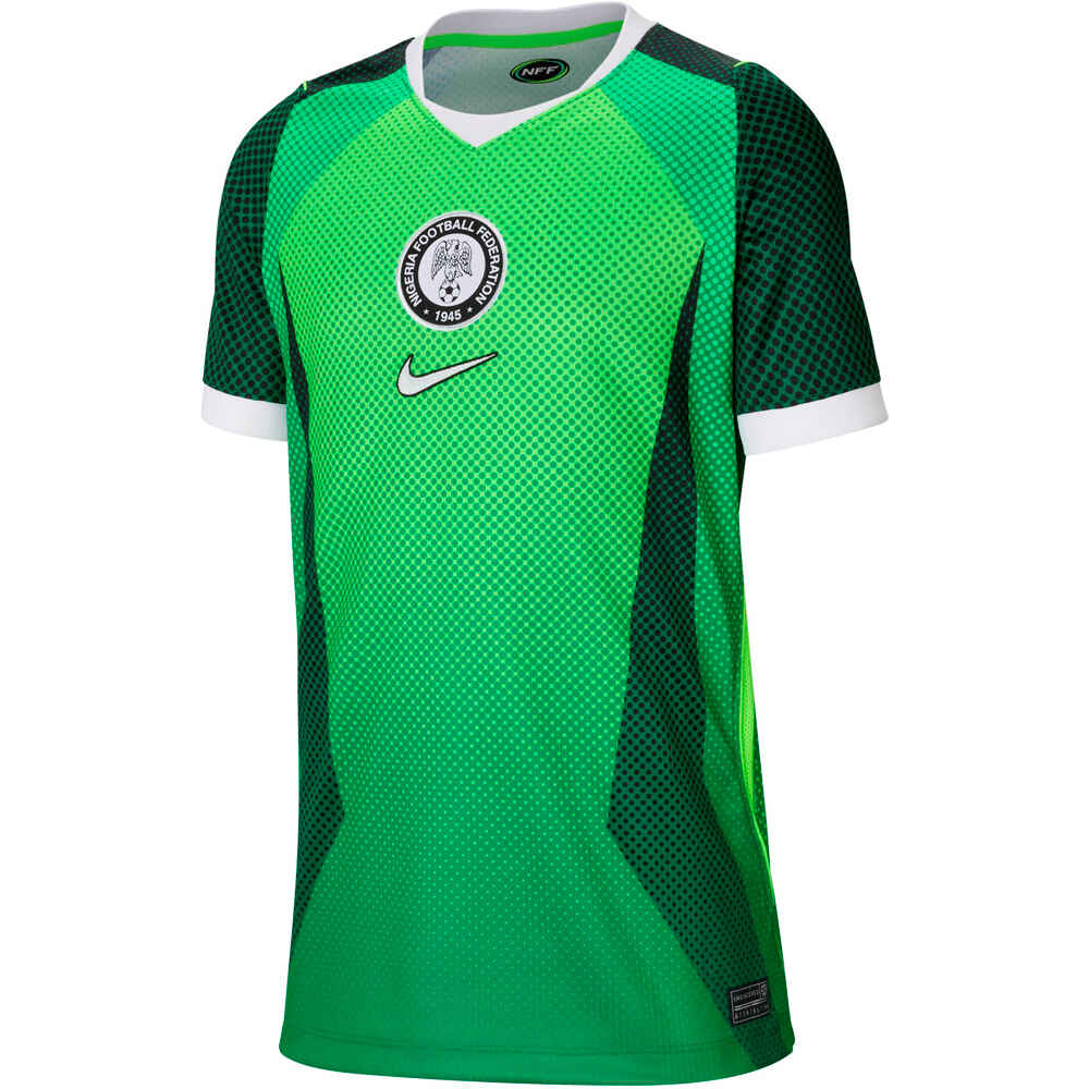 Nike camiseta de fútbol oficiales niño NIGERIA 26 Y NK DF JSY SS STAD HM 05