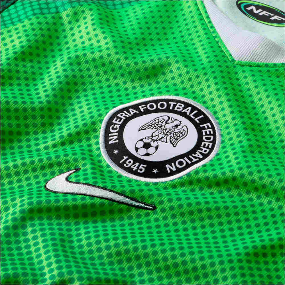 Nike camiseta de fútbol oficiales niño NIGERIA 26 Y NK DF JSY SS STAD HM 07