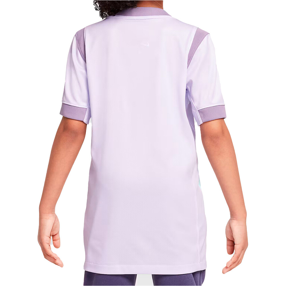 Nike camiseta de fútbol oficiales niño NORUEGA 25 Y NK DF STAD JSY SS AW vista trasera