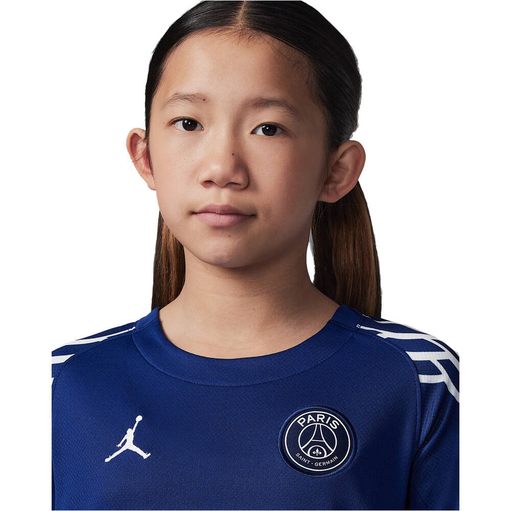 Nike camiseta de fútbol oficiales niño PSG 25 Y NK DF JSY SS STAD 4TH vista detalle