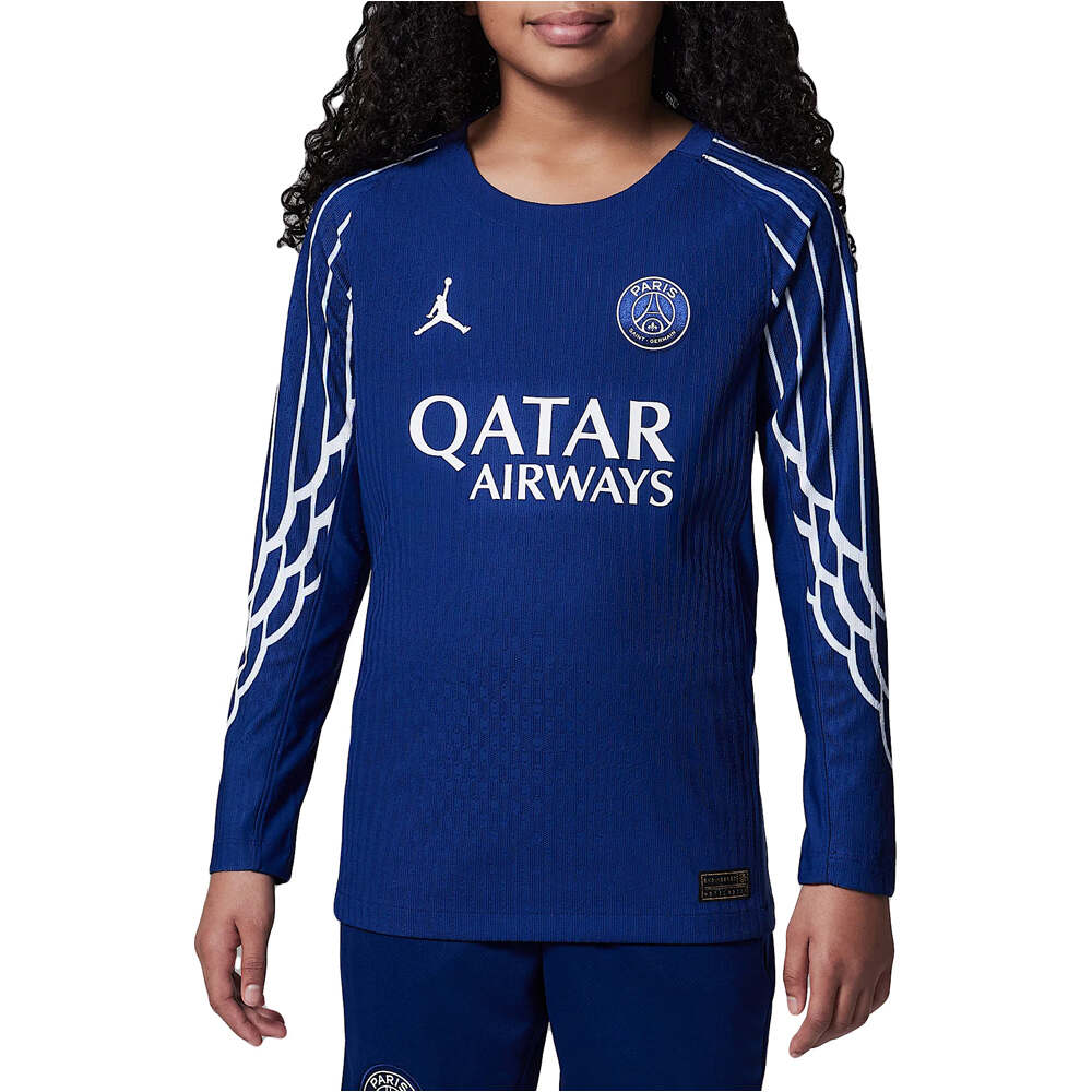 Nike camiseta de fútbol oficiales niño PSG 25 Y NK DFADV JSYLS MATCH 4TH vista frontal
