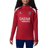 Nike camiseta de fútbol oficiales niño PSG 25 YNK DF STRK DRILL TOP K4TH vista frontal