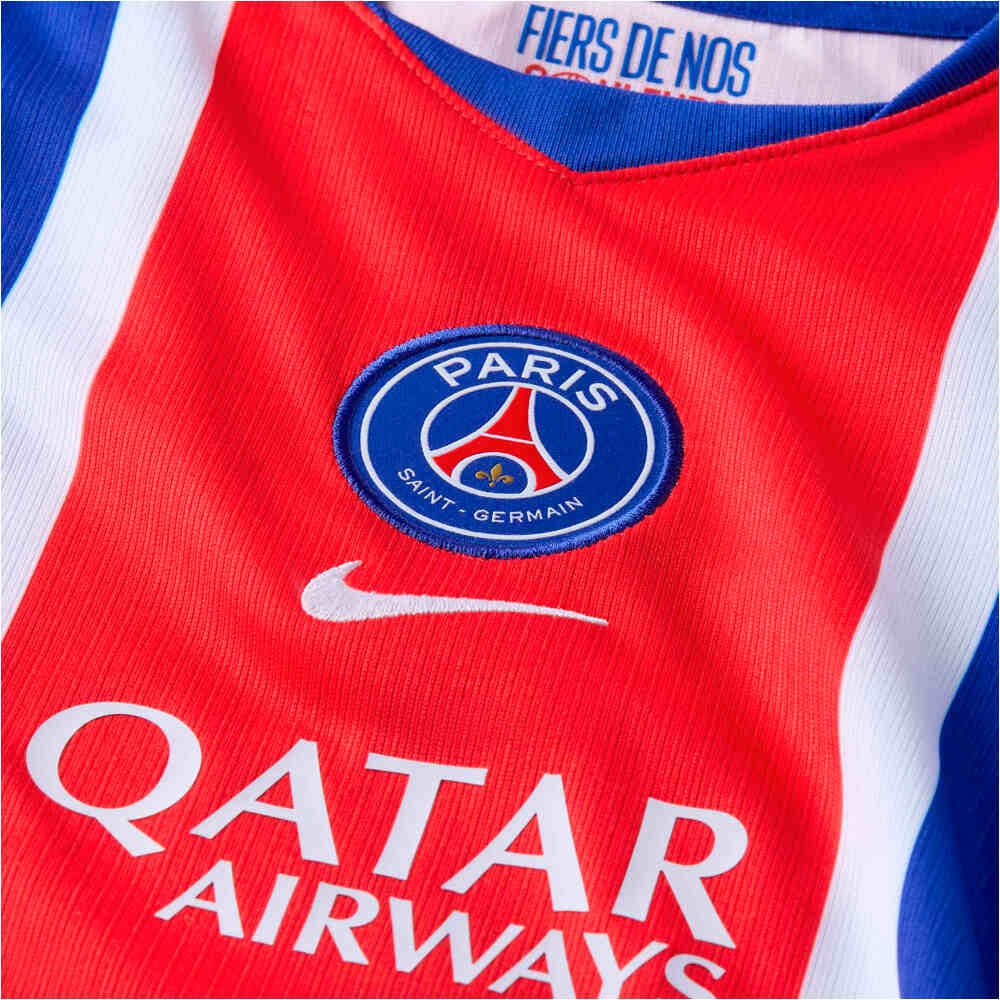 Nike camiseta de fútbol oficiales niño PSG 27 Y NK DF JSY SS STAD HM vista detalle