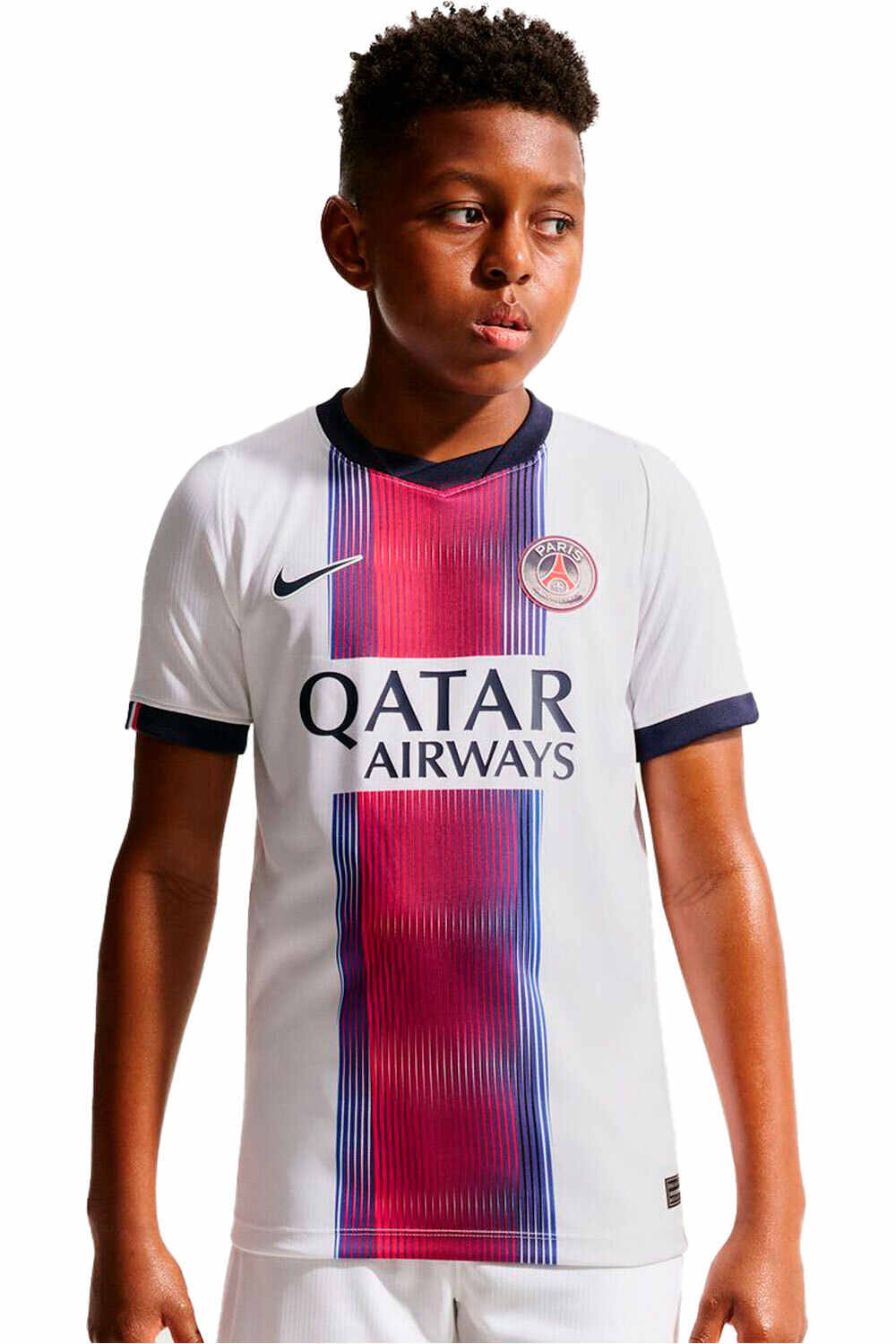 Nike camiseta de fútbol oficiales niño PSG Y NK DF JSY SS STAD AW vista frontal