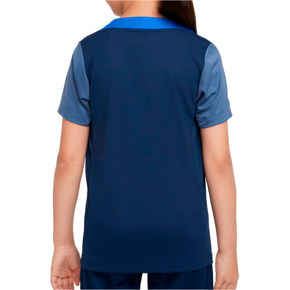 Nike camiseta de fútbol oficiales niño PSG Y NK DF STRK SS TOP K vista trasera