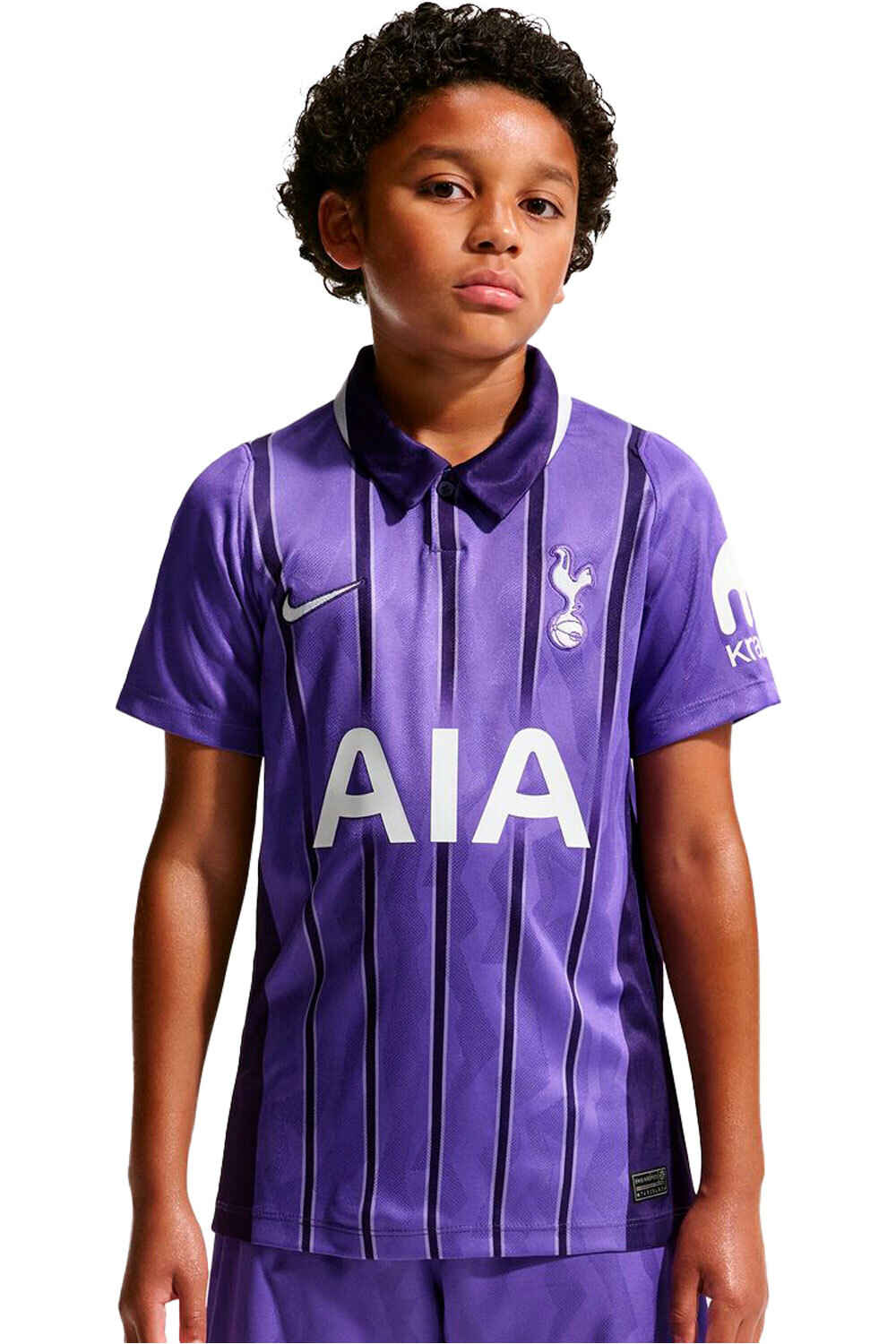 Nike camiseta de fútbol oficiales niño THFC Y NK DF JSY SS STAD 3R vista frontal
