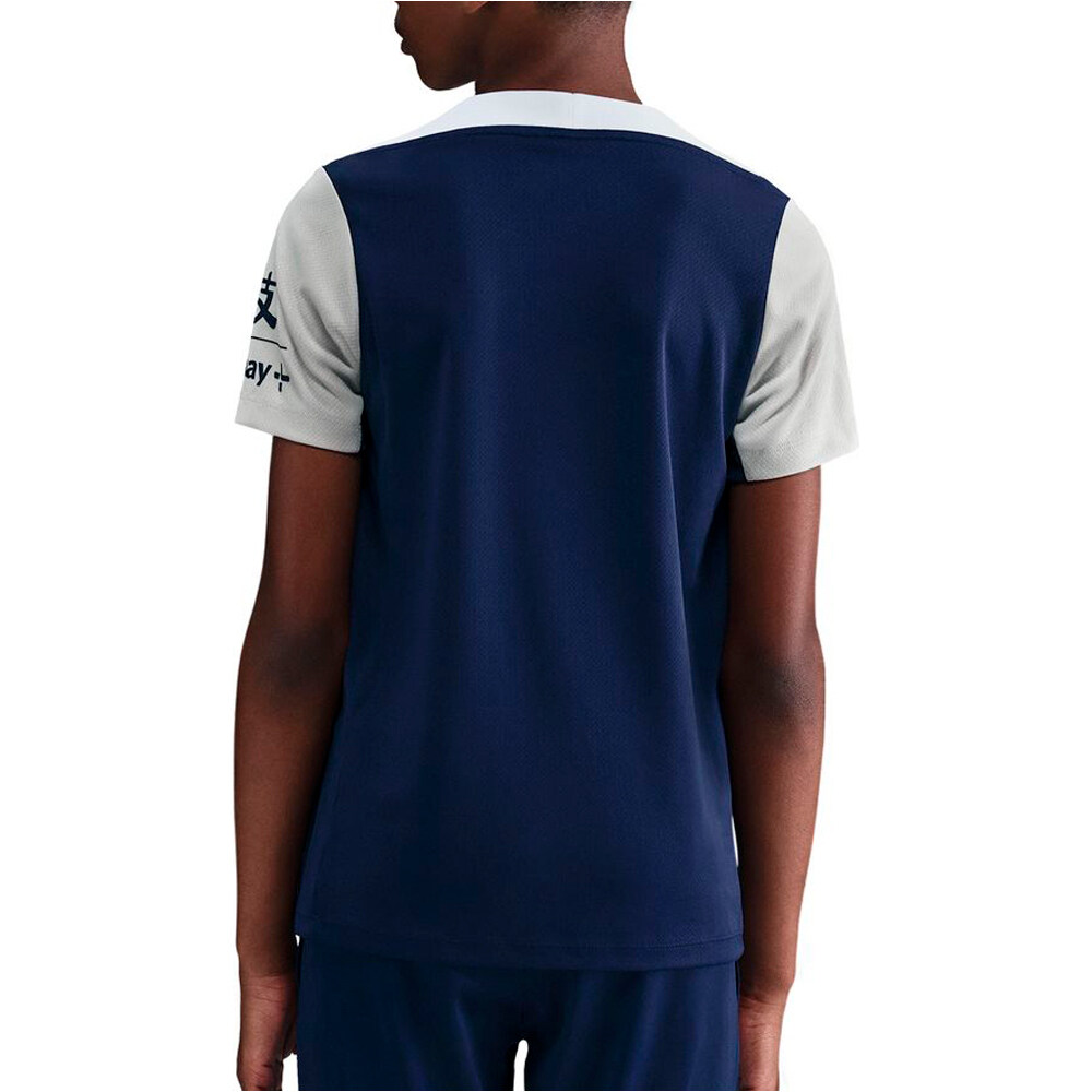 Nike camiseta de fútbol oficiales niño THFC Y NK DF STRK SS TOP K vista trasera