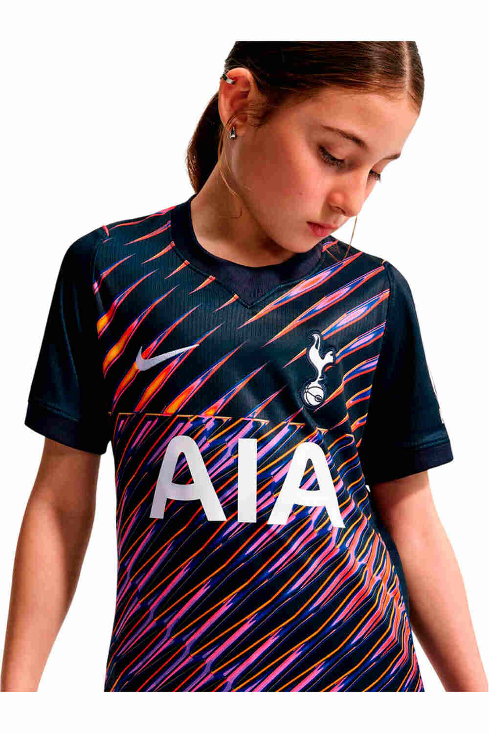 Nike camiseta de fútbol oficiales niño TOTTENHAM 27 Y NK DF JSY SS STAD AW vista detalle