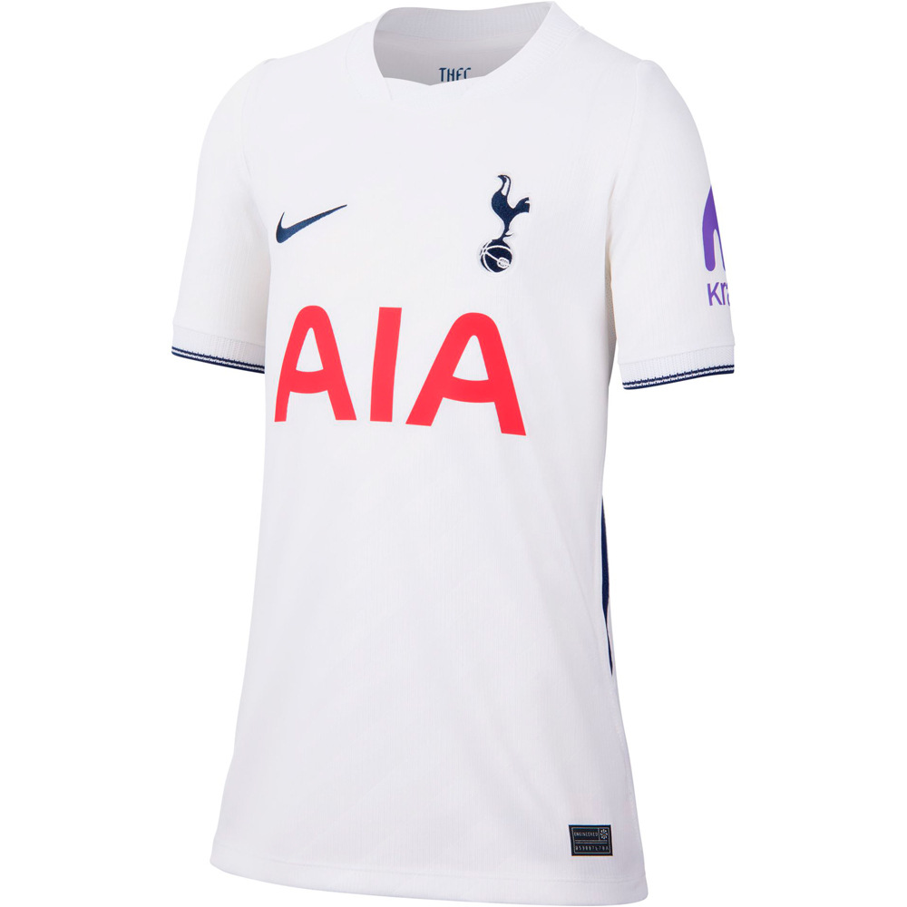 Nike camiseta de fútbol oficiales niño TOTTENHAM 27 Y NK DF JSY SS STAD HM 04