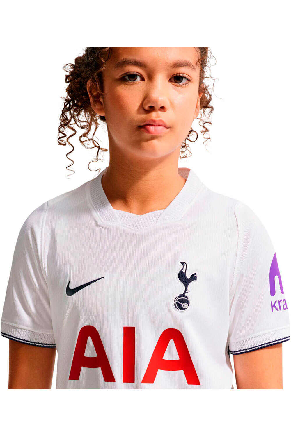 Nike camiseta de fútbol oficiales niño TOTTENHAM 27 Y NK DF JSY SS STAD HM vista detalle