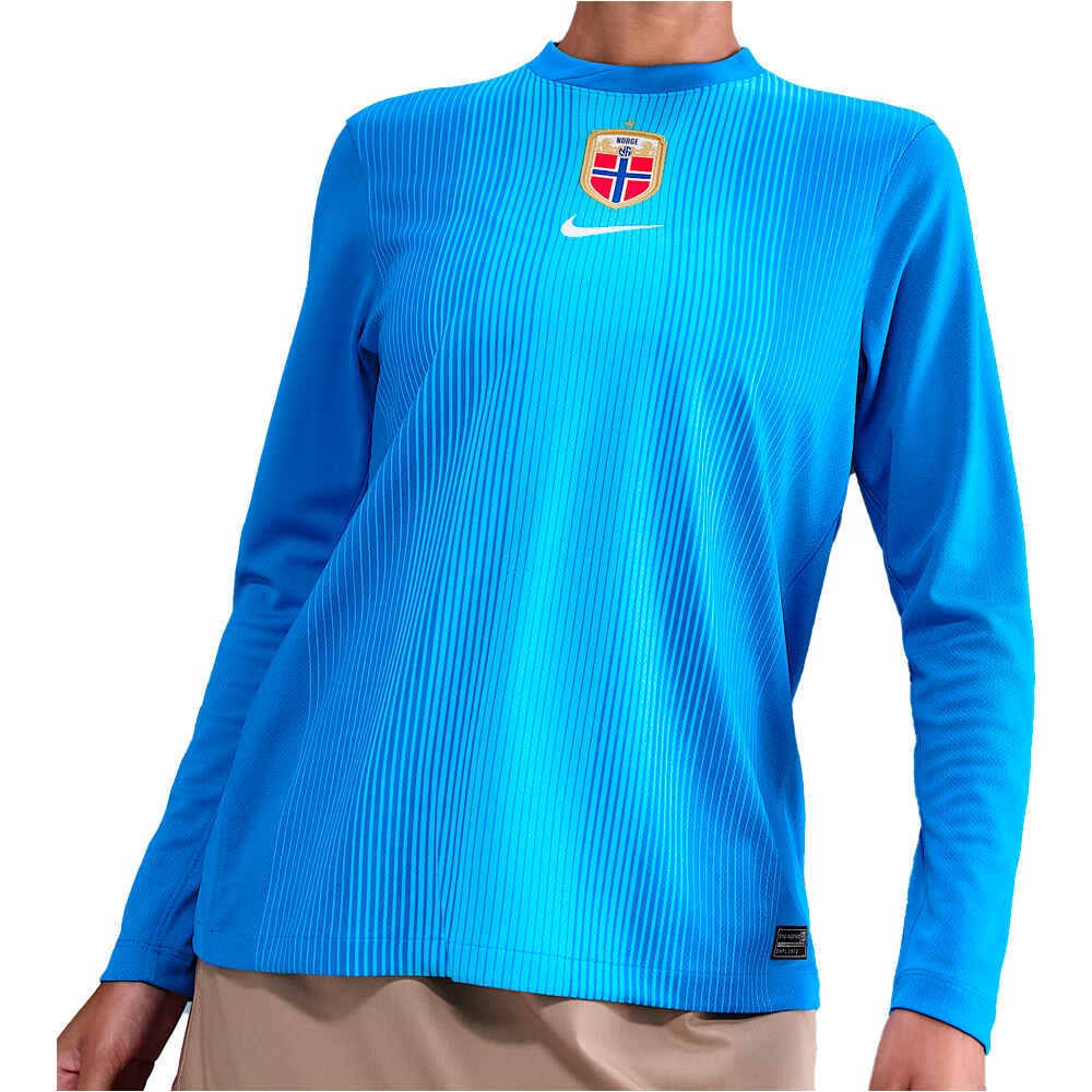 Nike camiseta de fútbol oficiales NORUEGA 25 W NK DF STAD JSY LS GK vista frontal