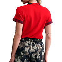 Nike camiseta de fútbol oficiales NORUEGA 25 W NK DF STAD JSY SS HM vista trasera