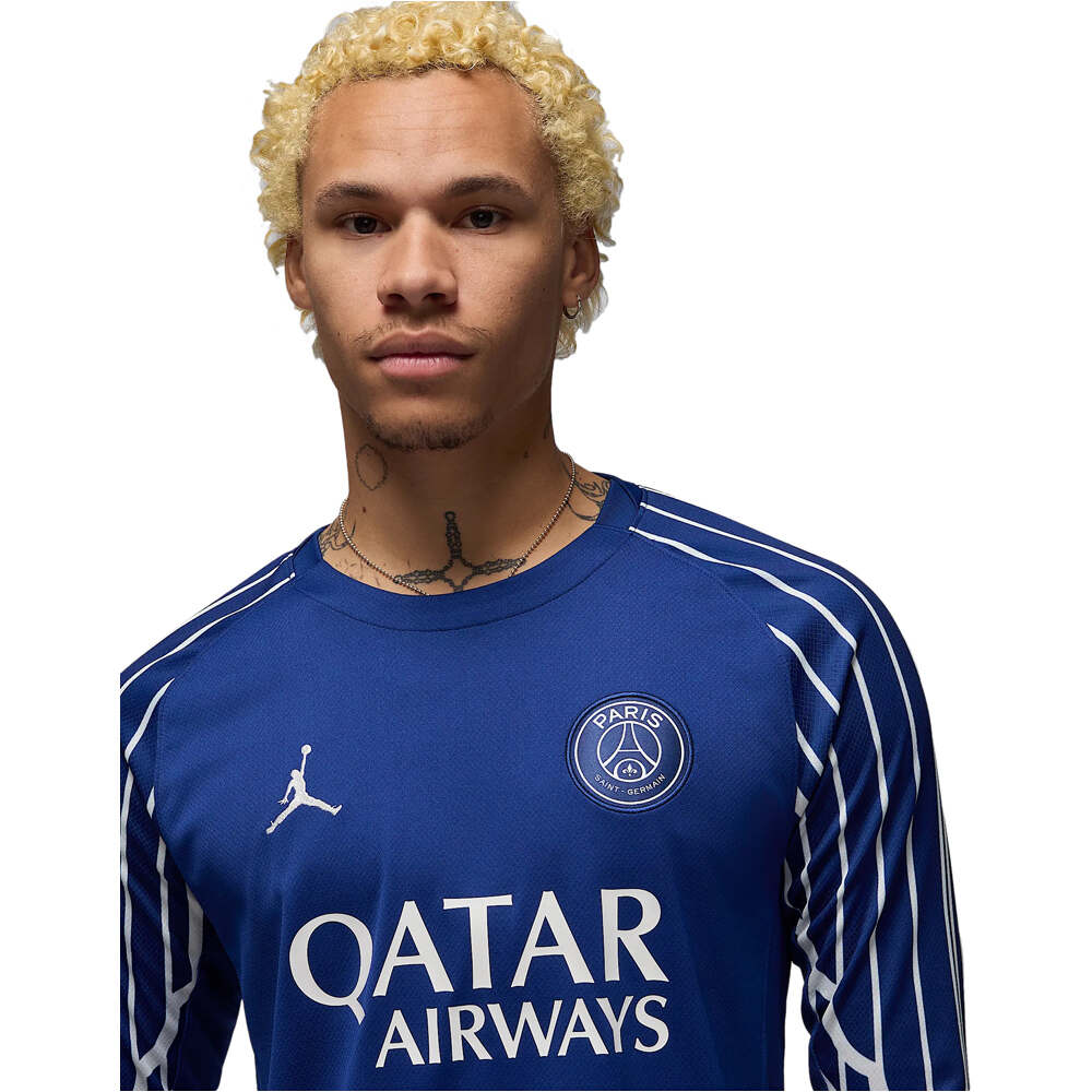 Nike camiseta de fútbol oficiales PSG 25 M NK DF JSY LS STAD 4TH vista detalle