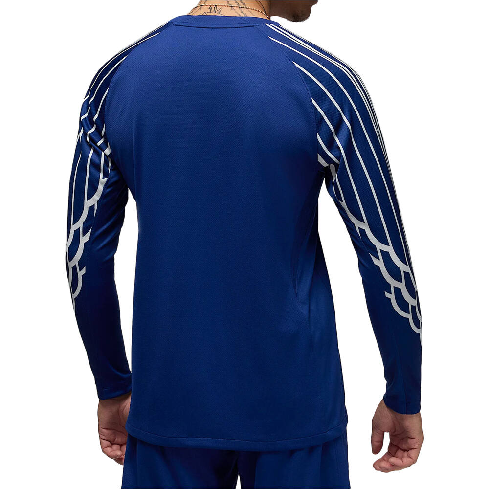 Nike camiseta de fútbol oficiales PSG 25 M NK DF JSY LS STAD 4TH vista trasera