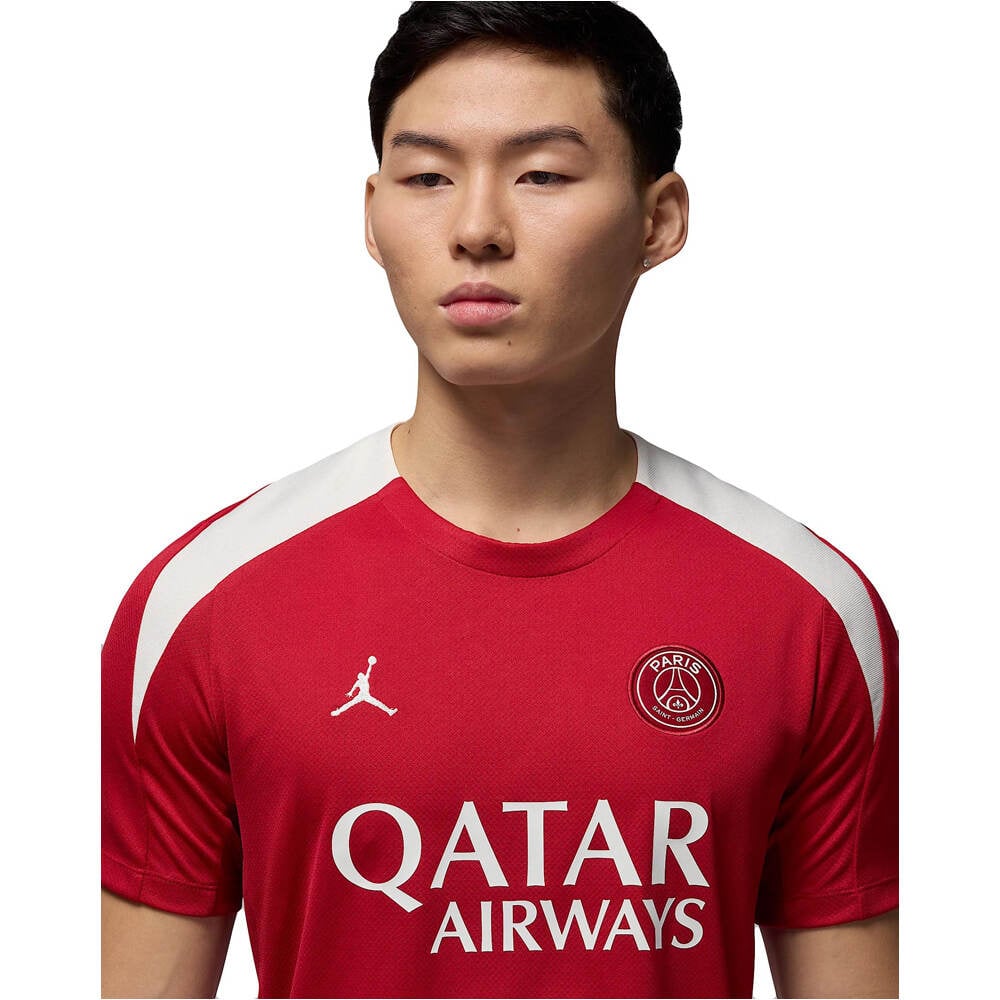 Nike camiseta de fútbol oficiales PSG 25 M NK DF STRK SS TOP K 4TH vista detalle