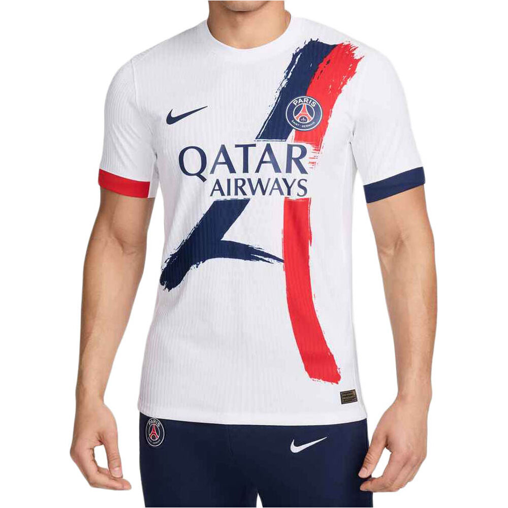 Nike camiseta de fútbol oficiales PSG 25 M NK DFADV JSY SS MATCH AW vista frontal