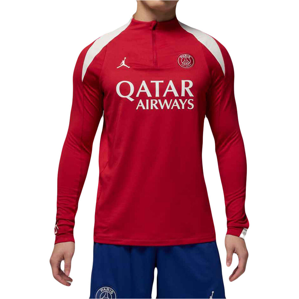 Nike camiseta de fútbol oficiales PSG 25 MNK DF STRK DRILL TOP K4TH vista frontal