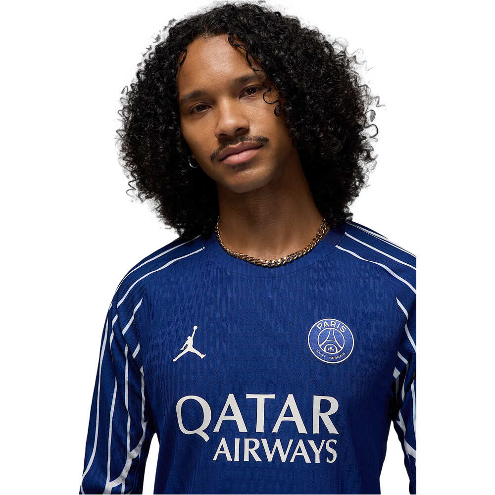 Nike camiseta de fútbol oficiales PSG 25 MNK DFADV JSY LS MATCH 4TH vista detalle