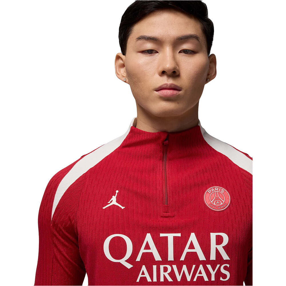 Nike camiseta de fútbol oficiales PSG 25 MNK DFADV STRKELTDRILTK4TH vista detalle