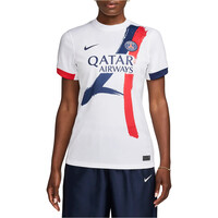 Nike camiseta de fútbol oficiales PSG 25 W NK DF STAD JSY SS AW vista frontal