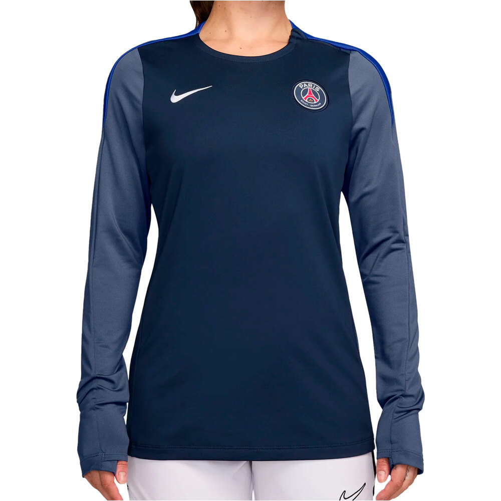 Nike camiseta de fútbol oficiales PSG 25 W NK DF STRK CREW TOP K vista frontal