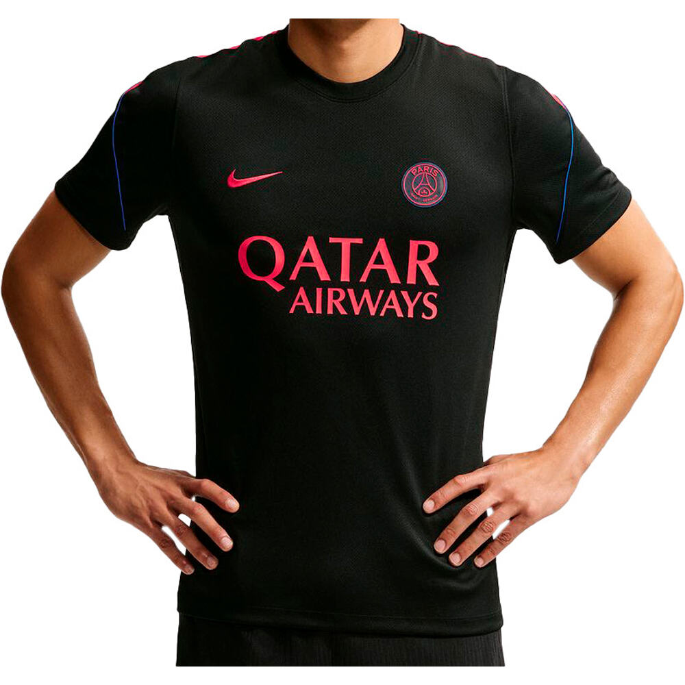Nike camiseta de fútbol oficiales PSG 27 M NK DF STRK SS TOP K vista frontal