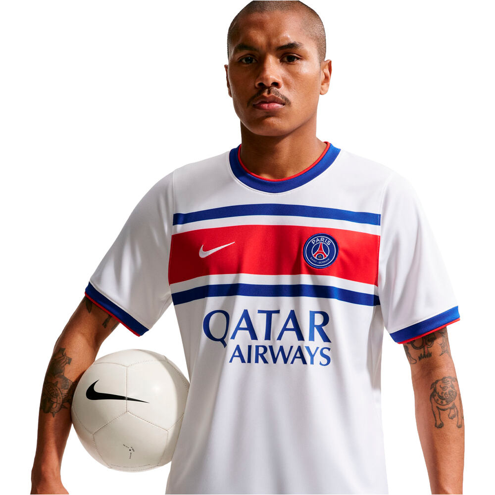 Nike camiseta de fútbol oficiales PSG 27 MNK DF SS TOP K HM PM vista detalle
