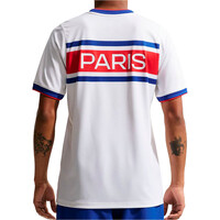 Nike camiseta de fútbol oficiales PSG 27 MNK DF SS TOP K HM PM vista trasera