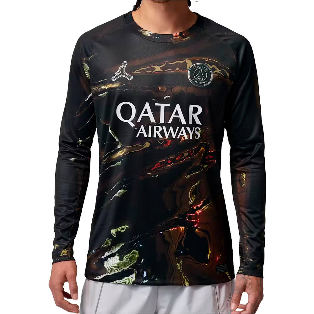 Nike camiseta de fútbol oficiales PSG M NK DF JSY LS STAD SE5 vista frontal