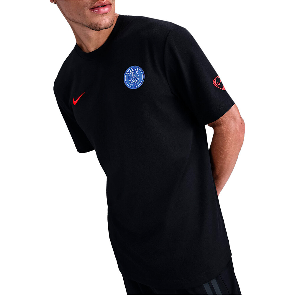 Nike camiseta de fútbol oficiales PSG M NK DF PRIMARY STMT SS 3R vista frontal