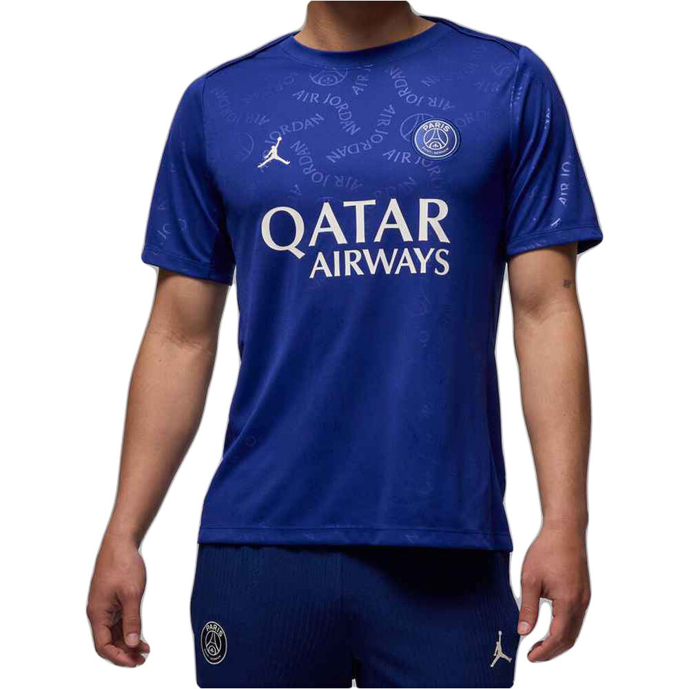 Nike camiseta de fútbol oficiales PSG MNK DF ACDPR SS TOP K4THPM vista frontal