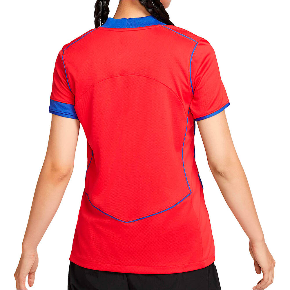 Nike camiseta de fútbol oficiales PSG W NK DF JSY SS STAD 3R vista trasera