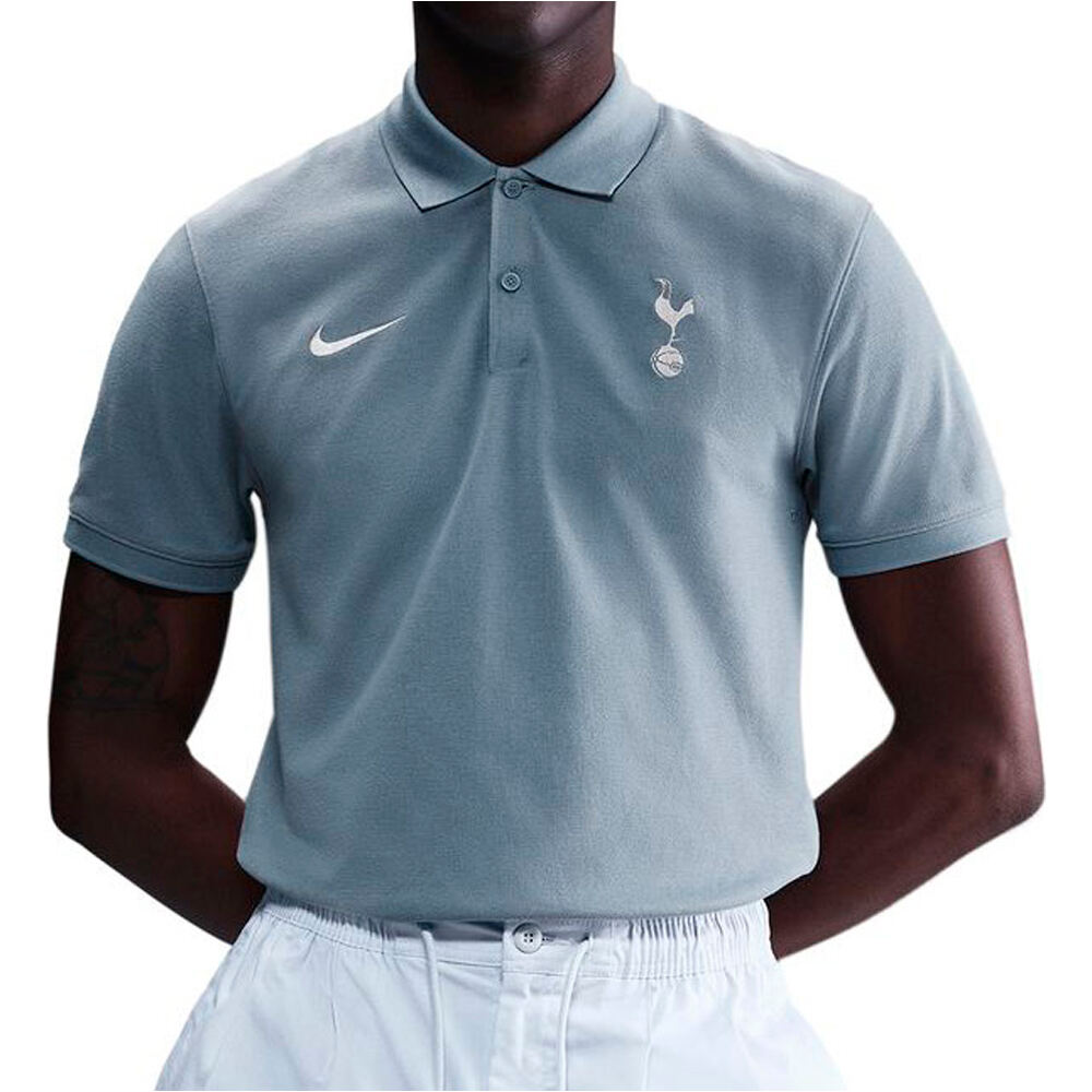 Nike camiseta de fútbol oficiales TOTTENHAM 25 THE NIKE POLO DF SLIM 2.0 vista frontal