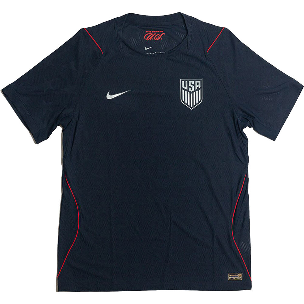 Nike camiseta de fútbol oficiales USA M NK DFADV JSY SS MTCH AW vista frontal