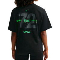 Nike camiseta entrenamiento manga corta mujer W NK DF SWIFT BXY JXASPRT TEE vista trasera