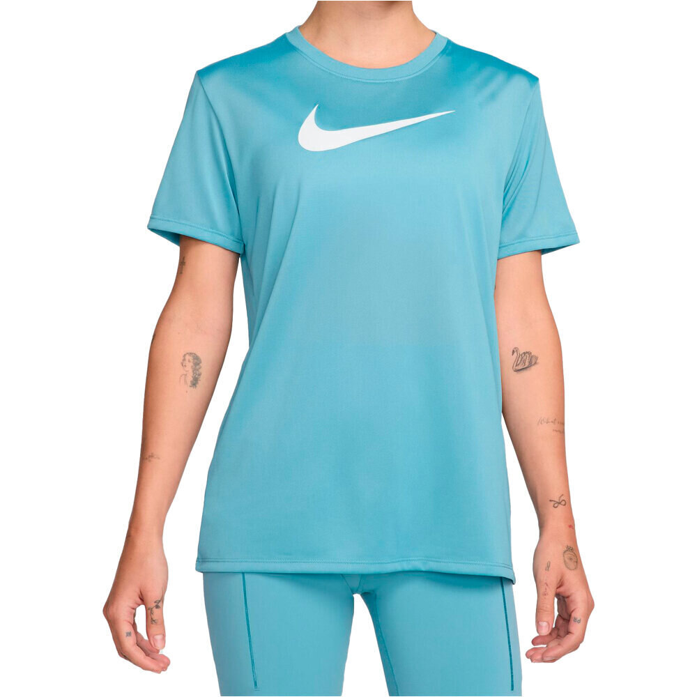 Nike camiseta entrenamiento manga corta mujer W NK DF TEE RLGND HBR vista frontal
