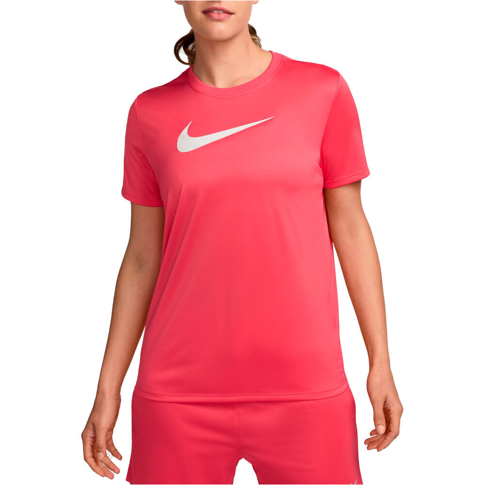 Nike camiseta entrenamiento manga corta mujer W NK DF TEE RLGND HBR vista frontal
