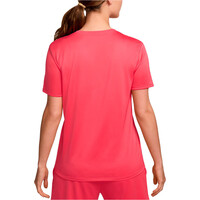 Nike camiseta entrenamiento manga corta mujer W NK DF TEE RLGND HBR vista trasera